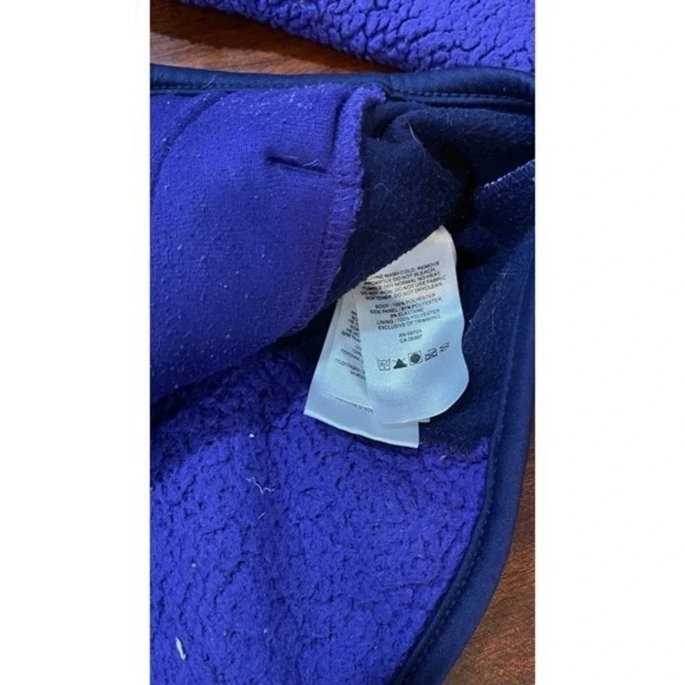 Columbia‎ Womens M Purple Sherpa Fleece Jacket Full Zip Outdoor Hiking Cozy